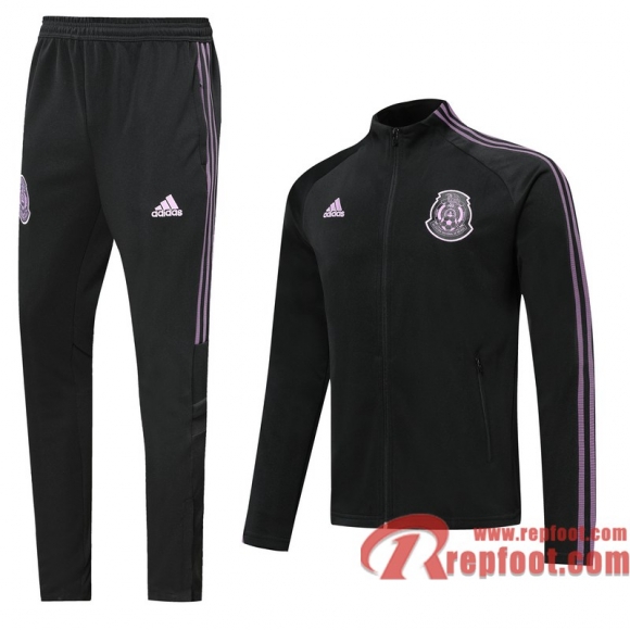 Mexique Veste foot noir - Sangles 20 21 J02