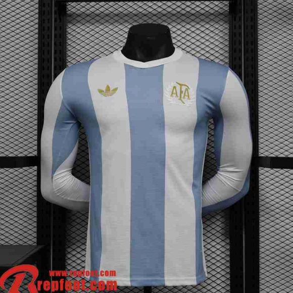 Argentine Maillots De Foot 50th Anniversaire Homme Manche Longue 2025 2026