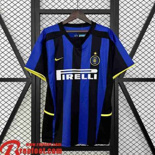 Inter Milan Retro Maillots De Foot Domicile Homme 02 03 FG650