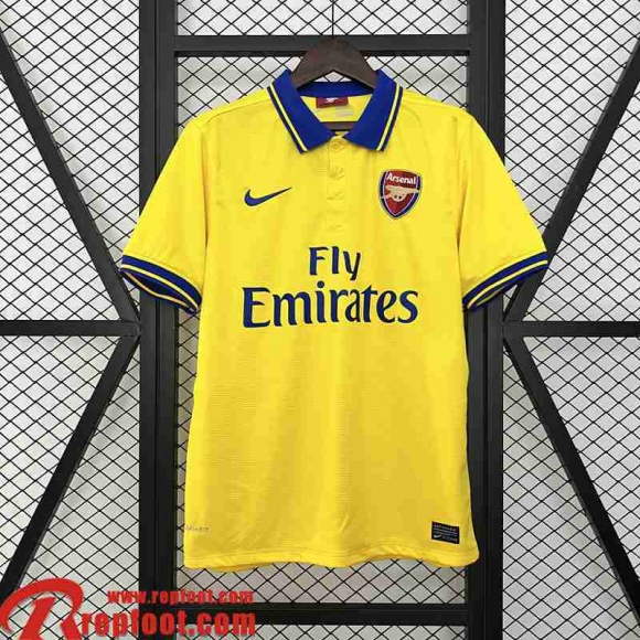 Arsenal Retro Maillots De Foot Exterieur Homme 13 14 FG656