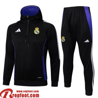 Real Madrid Survetement de Foot - Sweat A Capuche Homme 2024 2025 A757