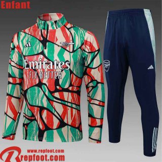 Arsenal KIT: Survetement de Foot Enfant 2024 2025 C602