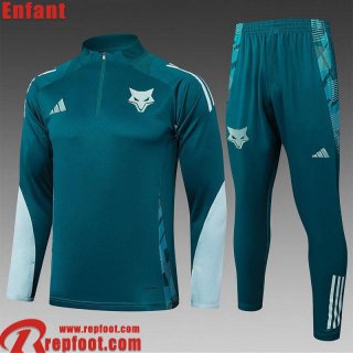 Cruzeiro KIT: Survetement de Foot Enfant 2024 2025 C611