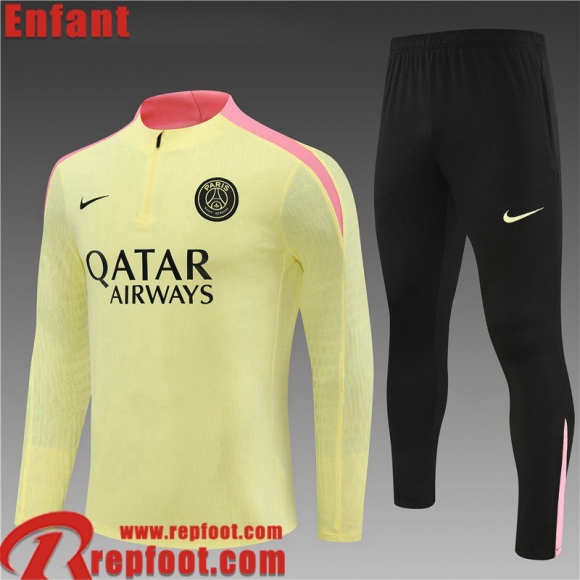 KIT: PSG Survetement de Foot Enfant 24 25 C212