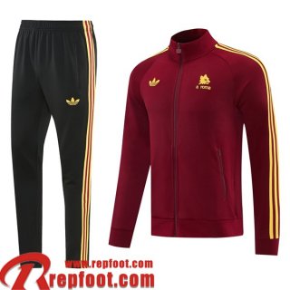 AS Rome Veste Foot Homme 2026 2027 B772 AS Rome Veste Foot Homme 2026 2027 B772