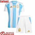 Argentine Maillot De Foot Domicile Enfant 2024