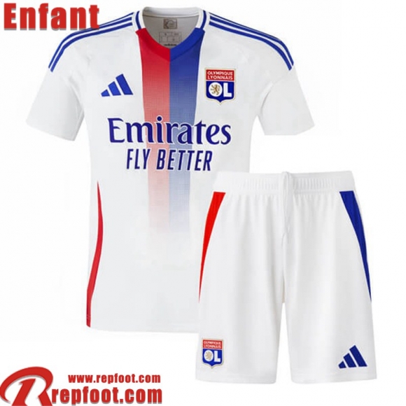 Olympique Lyon Maillot De Foot Domicile Enfant 24 25