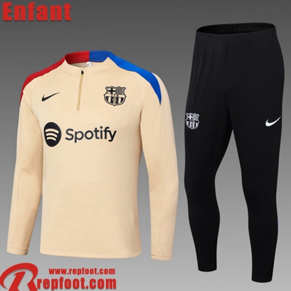 KIT: Barcelone Survetement de Foot Enfant 24 25 C228