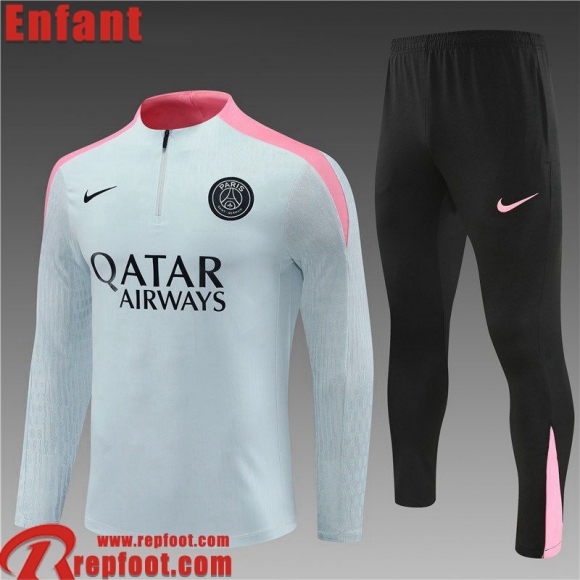 KIT: PSG Survetement de Foot Enfant 24 25 C261