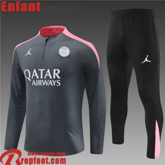 KIT: PSG Survetement de Foot Enfant 24 25 C263