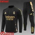 KIT: Real Madrid Survetement de Foot Enfant 24 25 C267