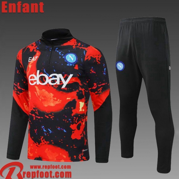 KIT: SSC Naples Survetement de Foot Enfant 24 25 C269