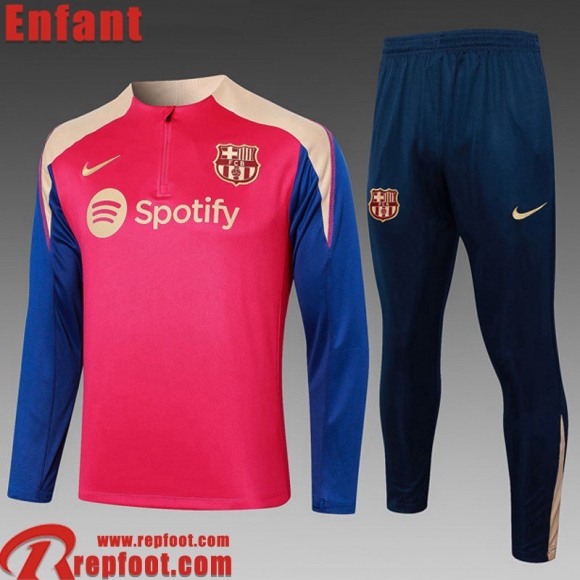 KIT: Barcelone Survetement de Foot Enfant 24 25 C277