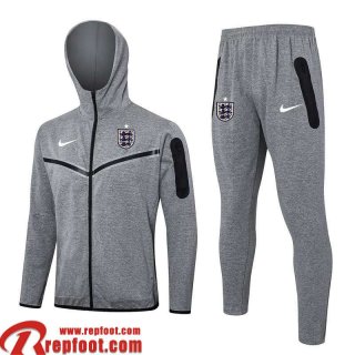 Angleterre Veste Foot - Sweat A Capuche Homme 24 25 B191