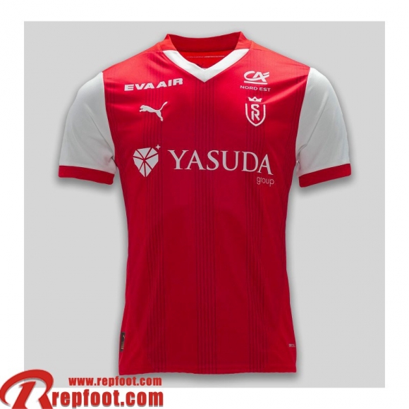 Stade Reims Maillot De Foot Domicile Homme 24 25