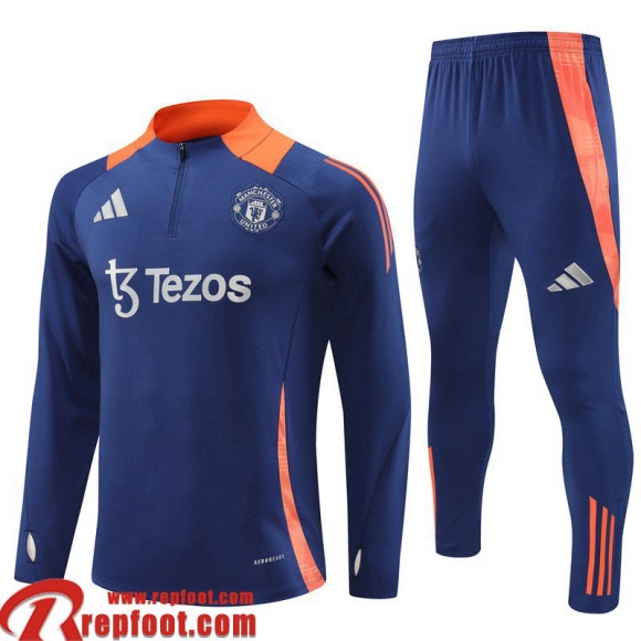 Manchester United Survetement de Foot Homme 24 25 A401