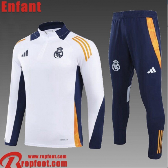 Real Madrid KIT: Survetement de Foot Enfant 24 25 C324