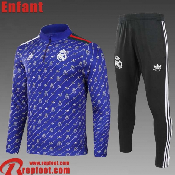 Real Madrid KIT: Survetement de Foot Enfant 24 25 C318