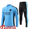 PSG Survetement de Foot bleu Homme 23 24 TG848