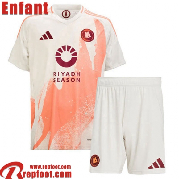 AS Rome Maillot De Foot Exterieur Enfant 24 25