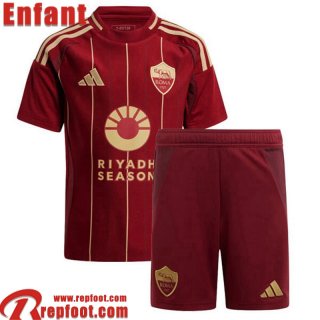 AS Rome Maillot De Foot Domicile Enfant 24 25