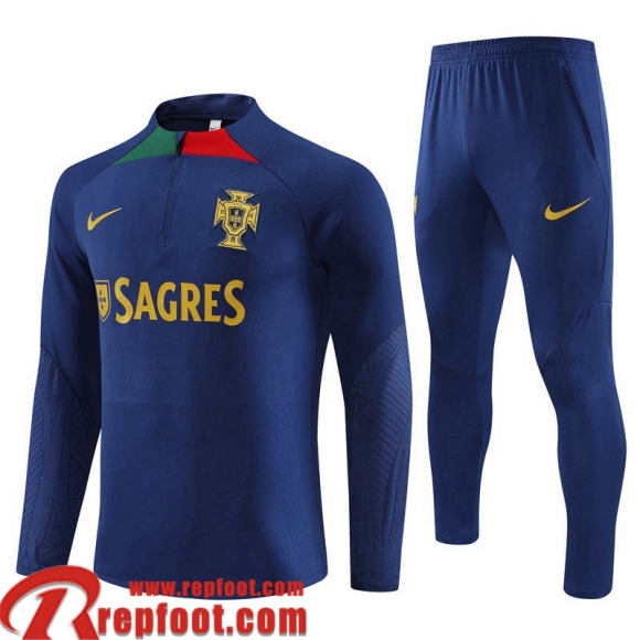 Portugal Survetement de Foot bleu marine Homme 23 24 TG921