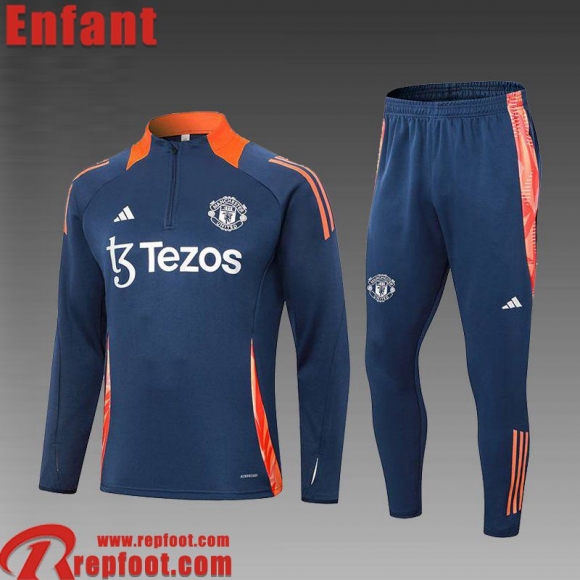 KIT: Survetement de Foot Manchester United Enfant 24 25 C328