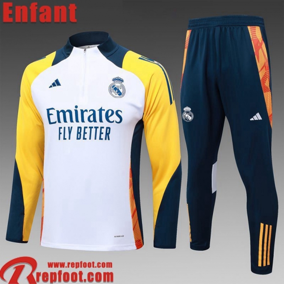 KIT: Survetement de Foot Real Madrid Enfant 24 25 C360