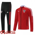 Sao Paulo Veste Foot rouge Homme 21 22