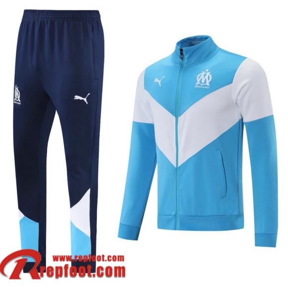 Marseille Veste Foot bleu Homme 21 22