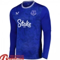 Everton Maillot De Foot Domicile Homme Manche Longue 24 25