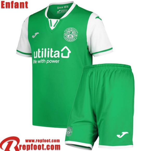 Hibernian Maillot De Foot Domicile Enfant 24 25