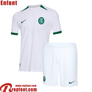 Sporting Lisbon Maillot De Foot Exterieur Enfant 24 25