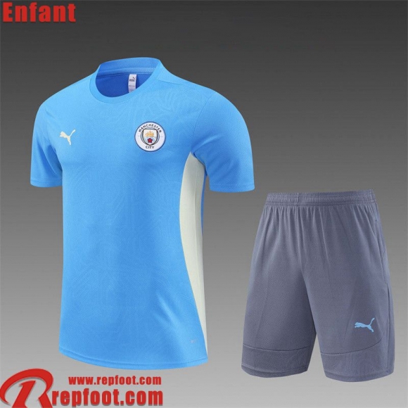 Manchester City T Shirt Enfant 24 25 H177