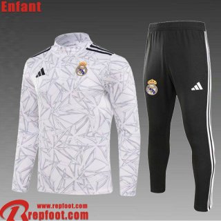 Real Madrid KIT: Survetement de Foot Enfant 24 25 C383