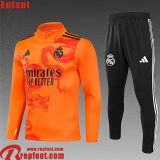 Real Madrid KIT: Survetement de Foot Enfant 24 25 C387