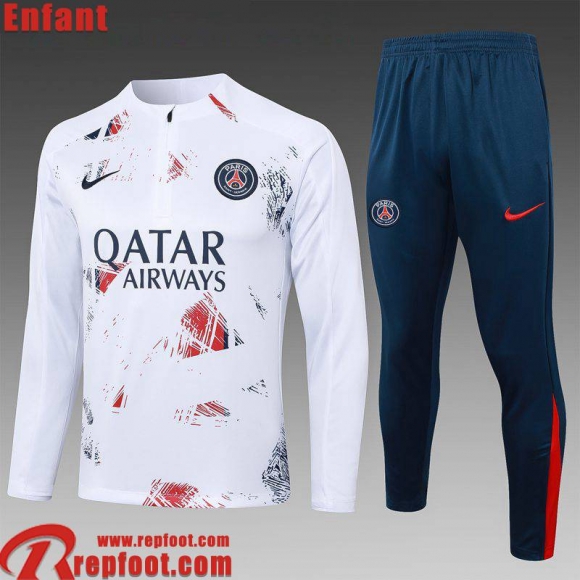 PSG KIT: Survetement de Foot Enfant 24 25 C398