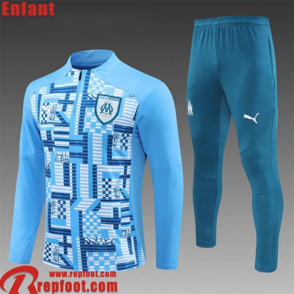 Marseille KIT: Survetement de Foot Enfant 24 25 C417