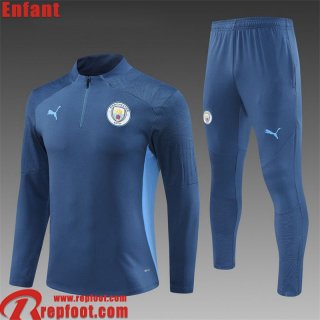 Manchester City KIT: Survetement de Foot Enfant 24 25 C419