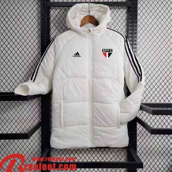 Sao Paulo Doudoune Foot Blanc Homme 23 24 G06